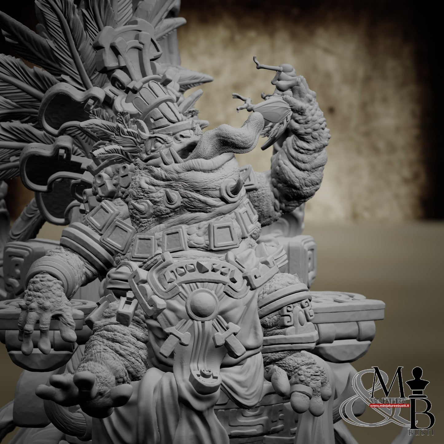 High Priest of Ziskal - Mouth Open