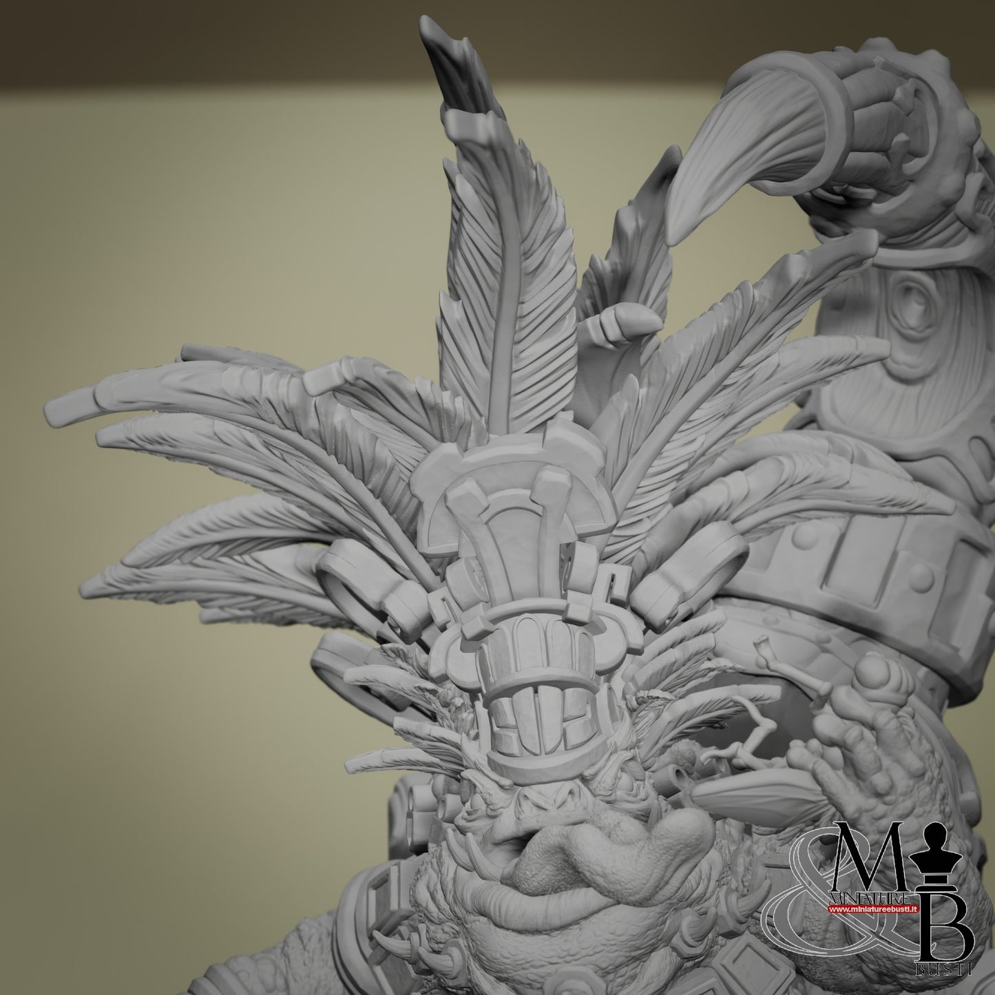 High Priest of Ziskal - Mouth Open