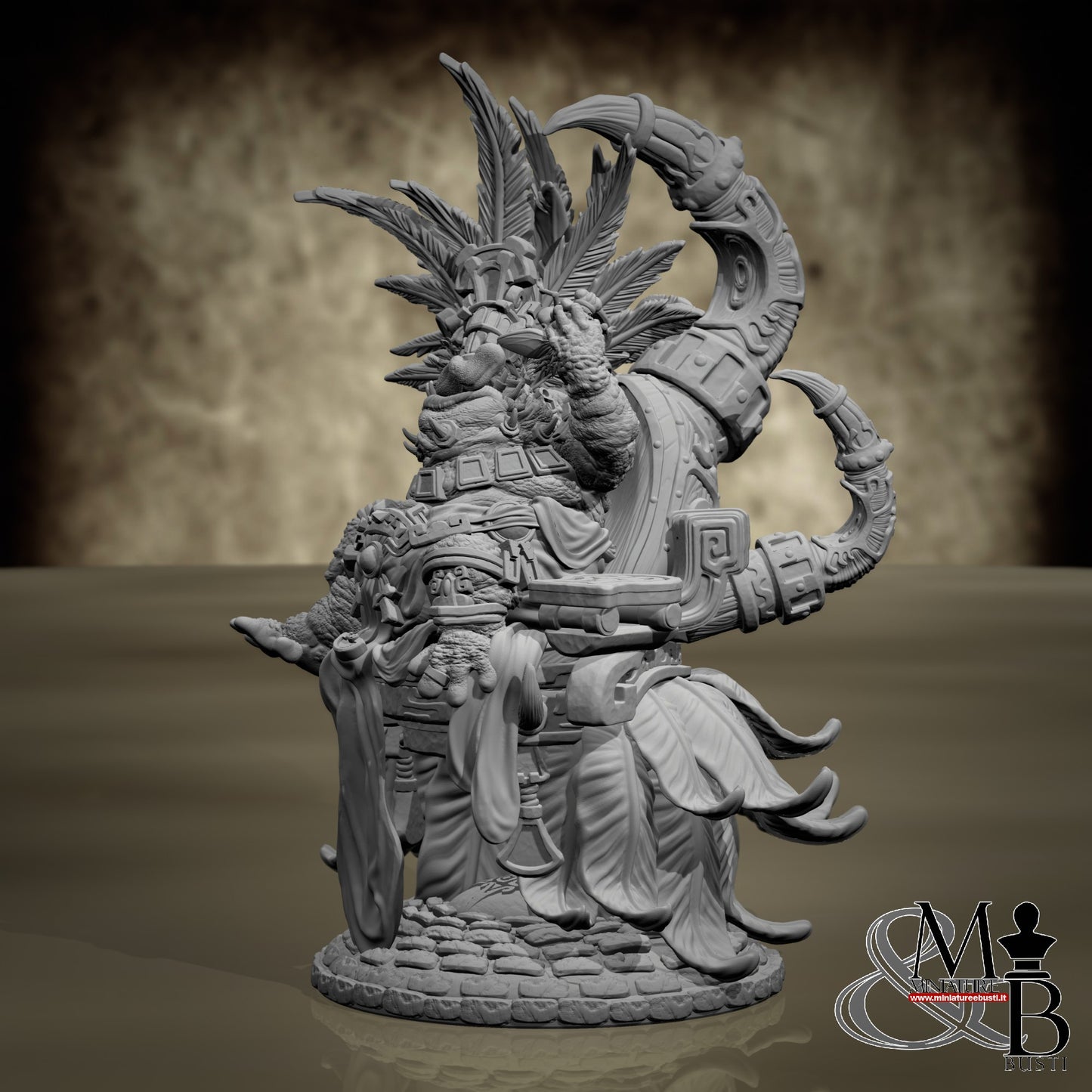 High Priest of Ziskal - Mouth Open