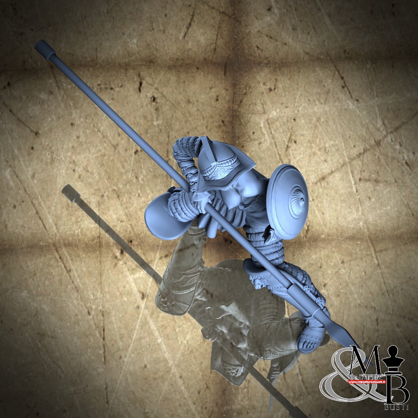 Gladiatrix - Hoplomachus helmet
