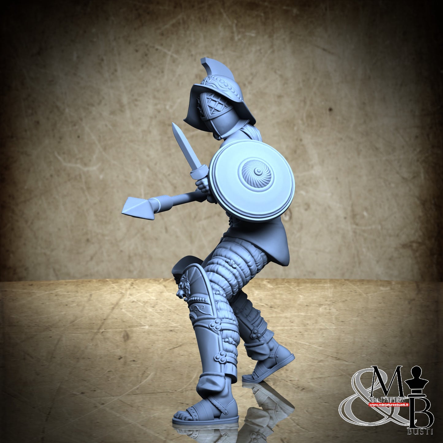Gladiatrix - Hoplomachus helmet