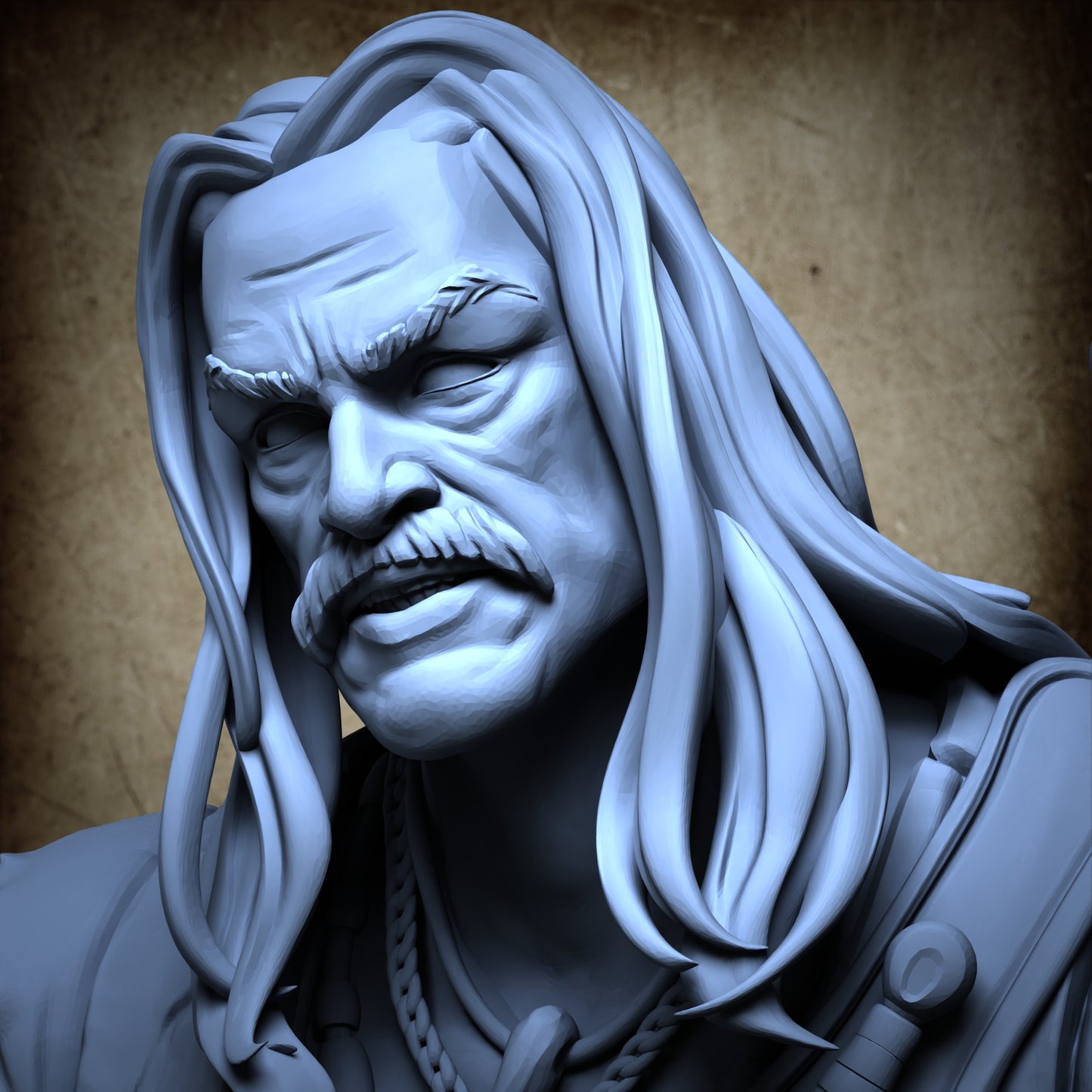 Ignacio the blade - Face without skull paintings