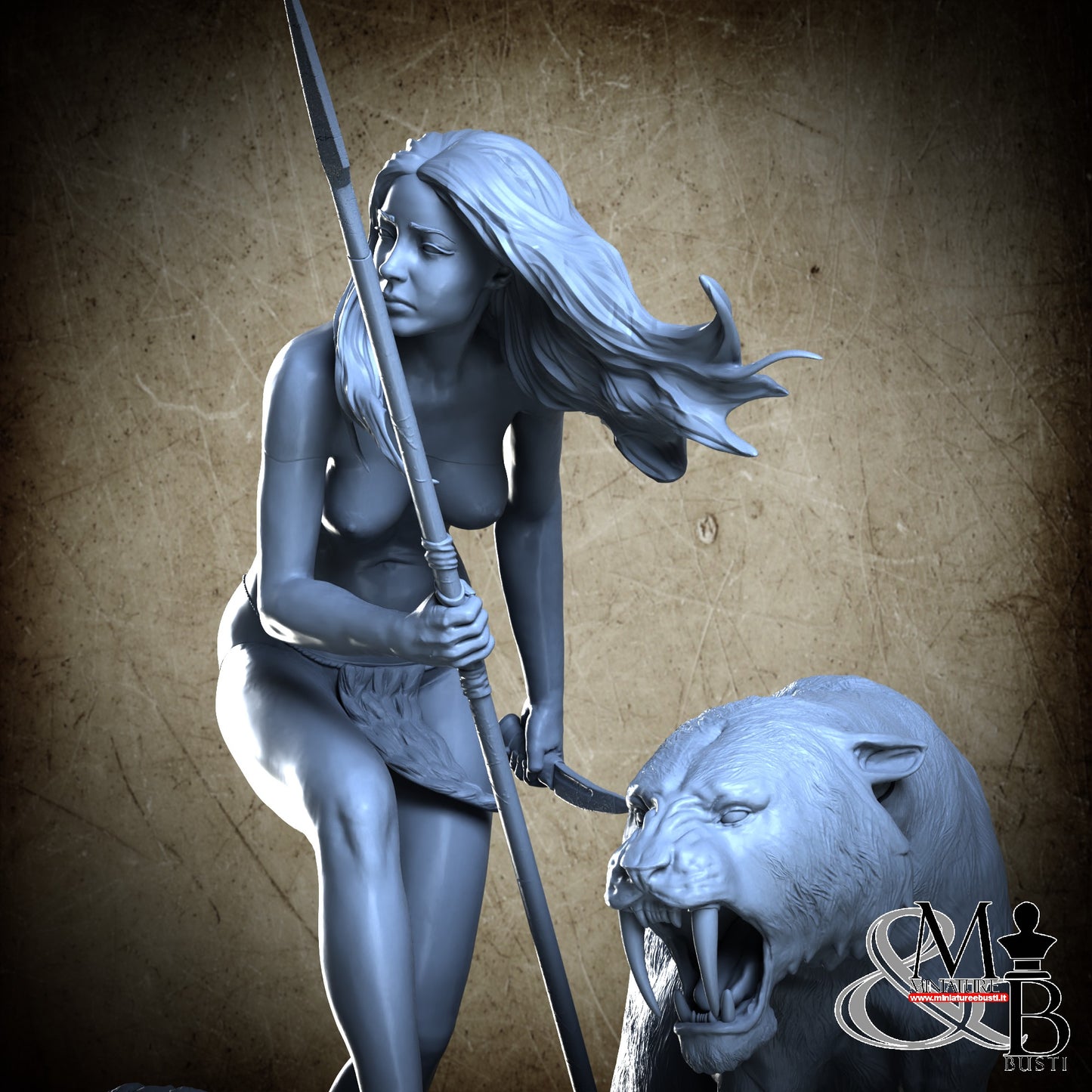 indian Female Warrior - NSFW