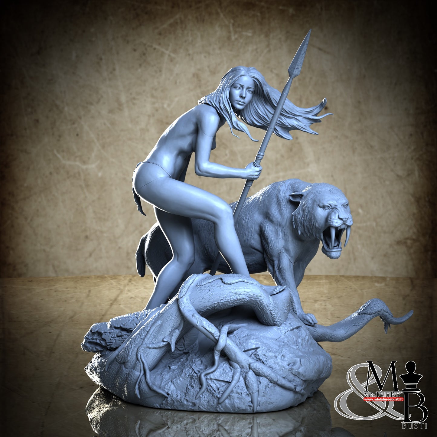 indian Female Warrior - NSFW