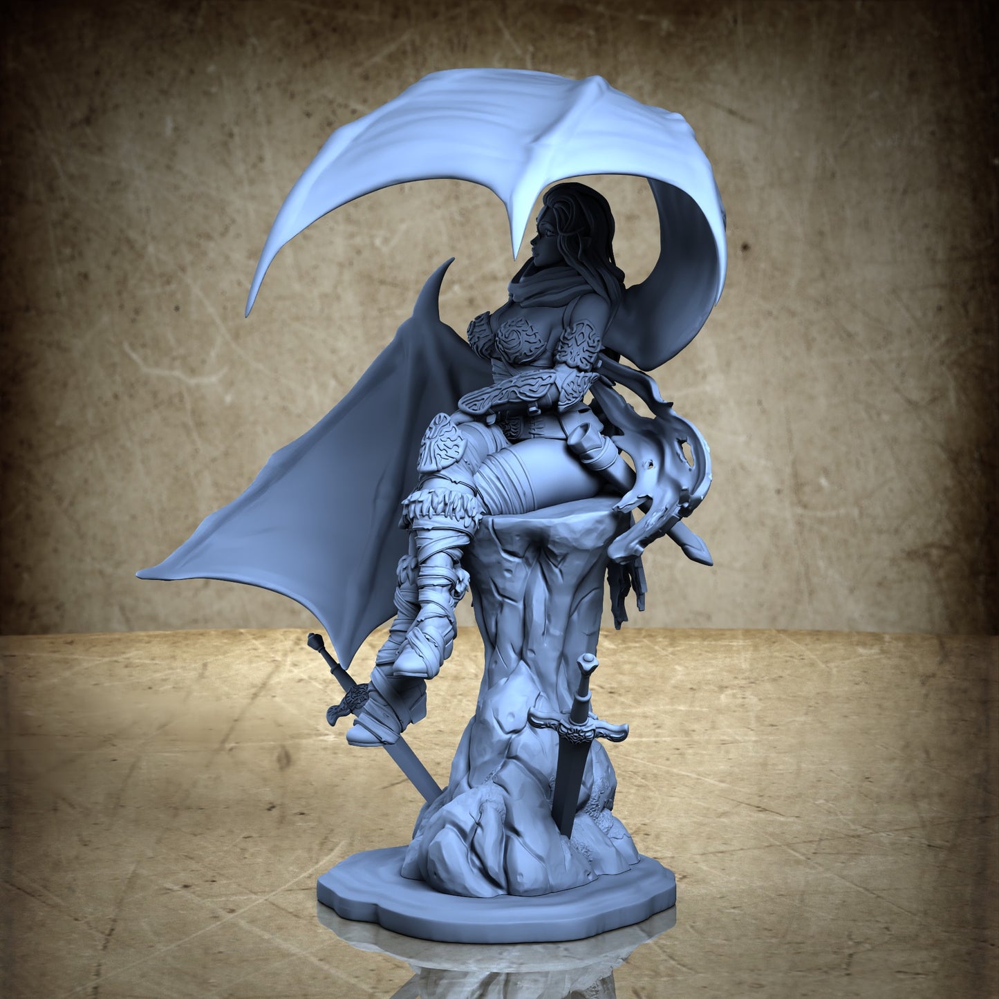 Izel The Barbarian Succubus Pose 2 - SFW