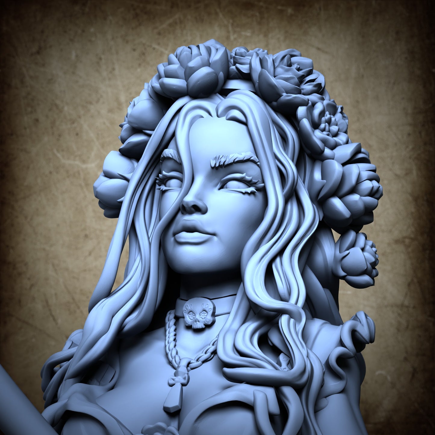 Jacinta the blody rose - Without skull face paintings