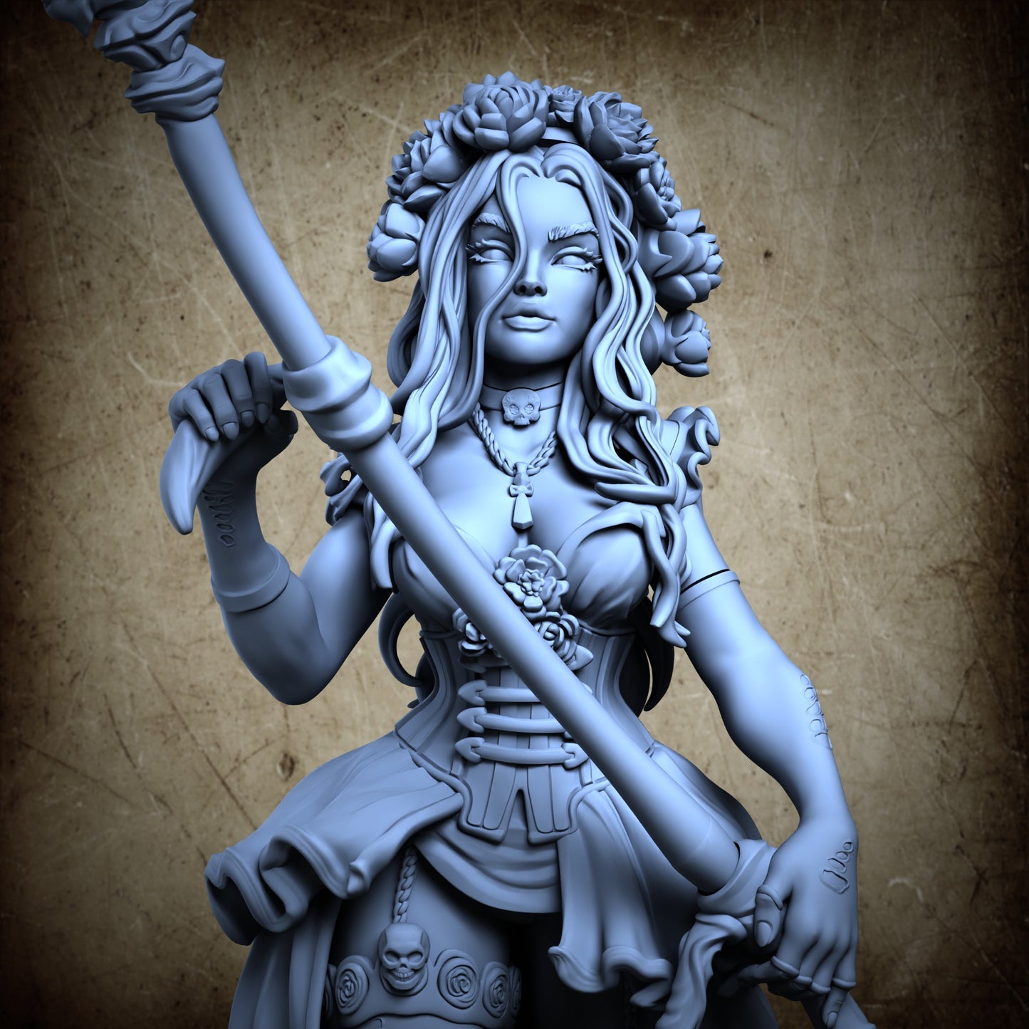 Jacinta the blody rose - Without skull face paintings
