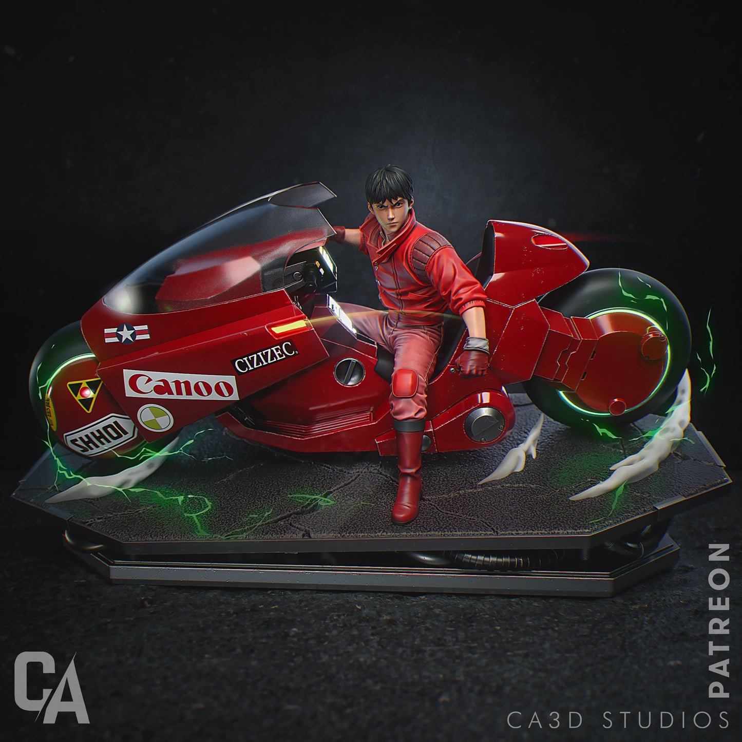Cyberpunk Biker - No Glasses