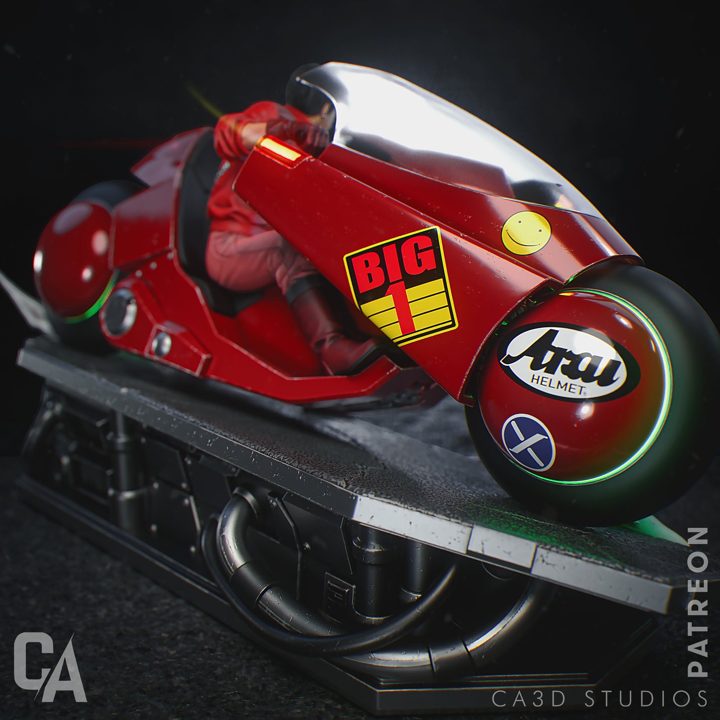 Cyberpunk Biker - No Glasses