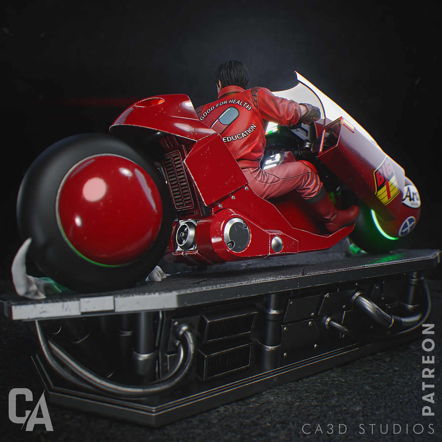 Cyberpunk Biker - No Glasses