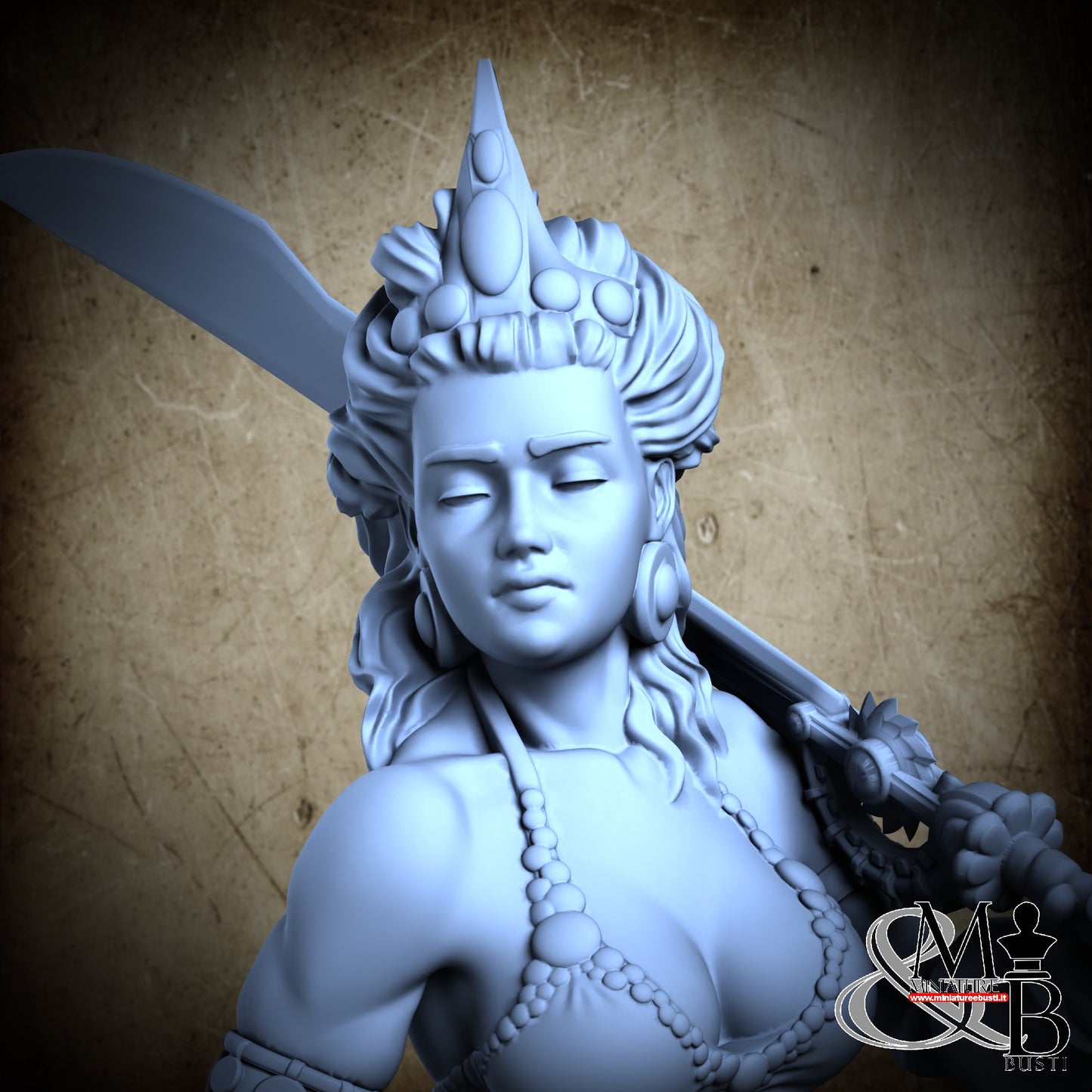 Princess Kateeri diorama - Kateeri alone SFW