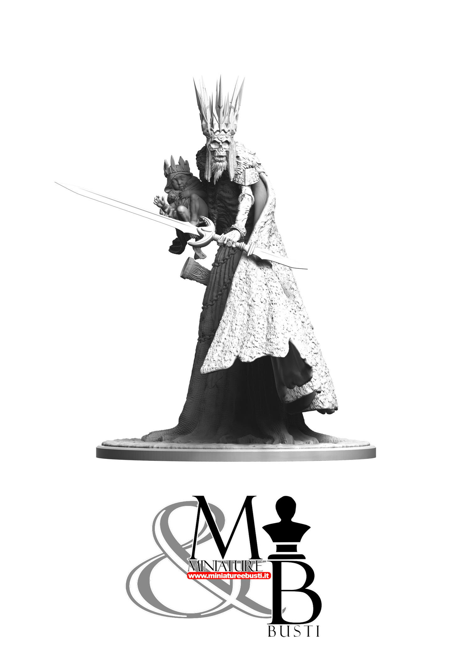 The crown prince diorama - King