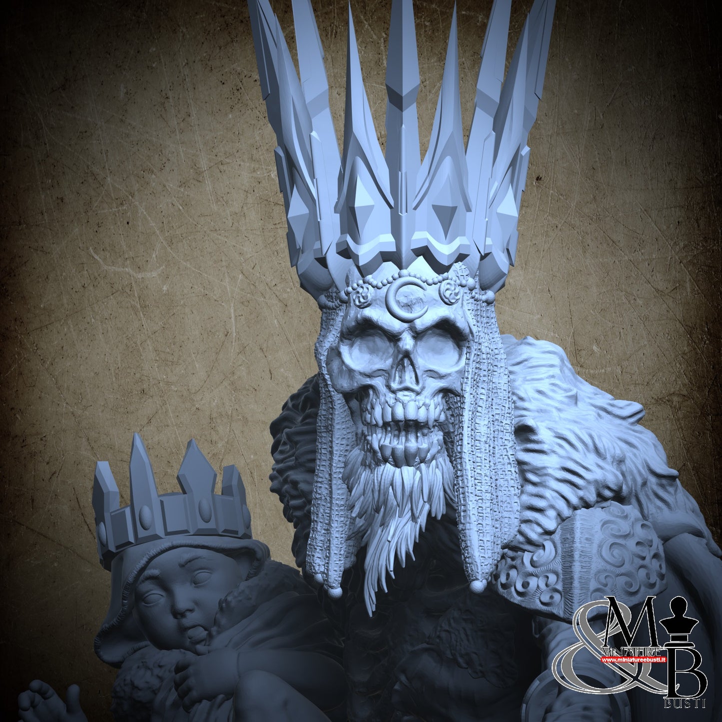 The crown prince diorama - King