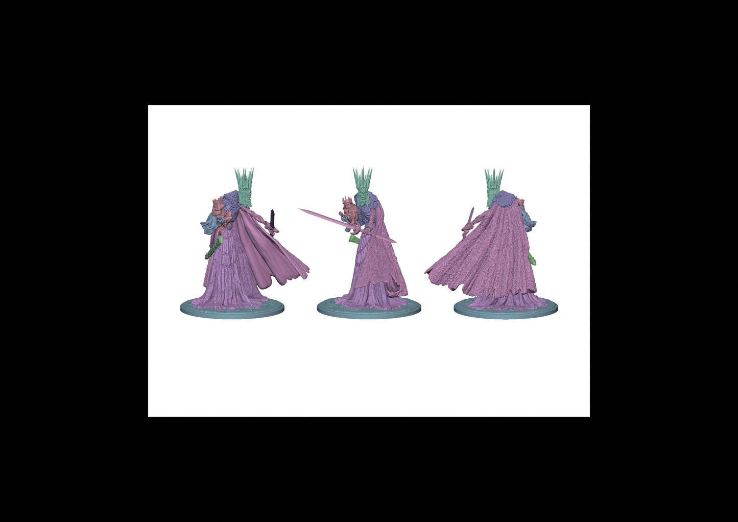 The crown prince diorama - King