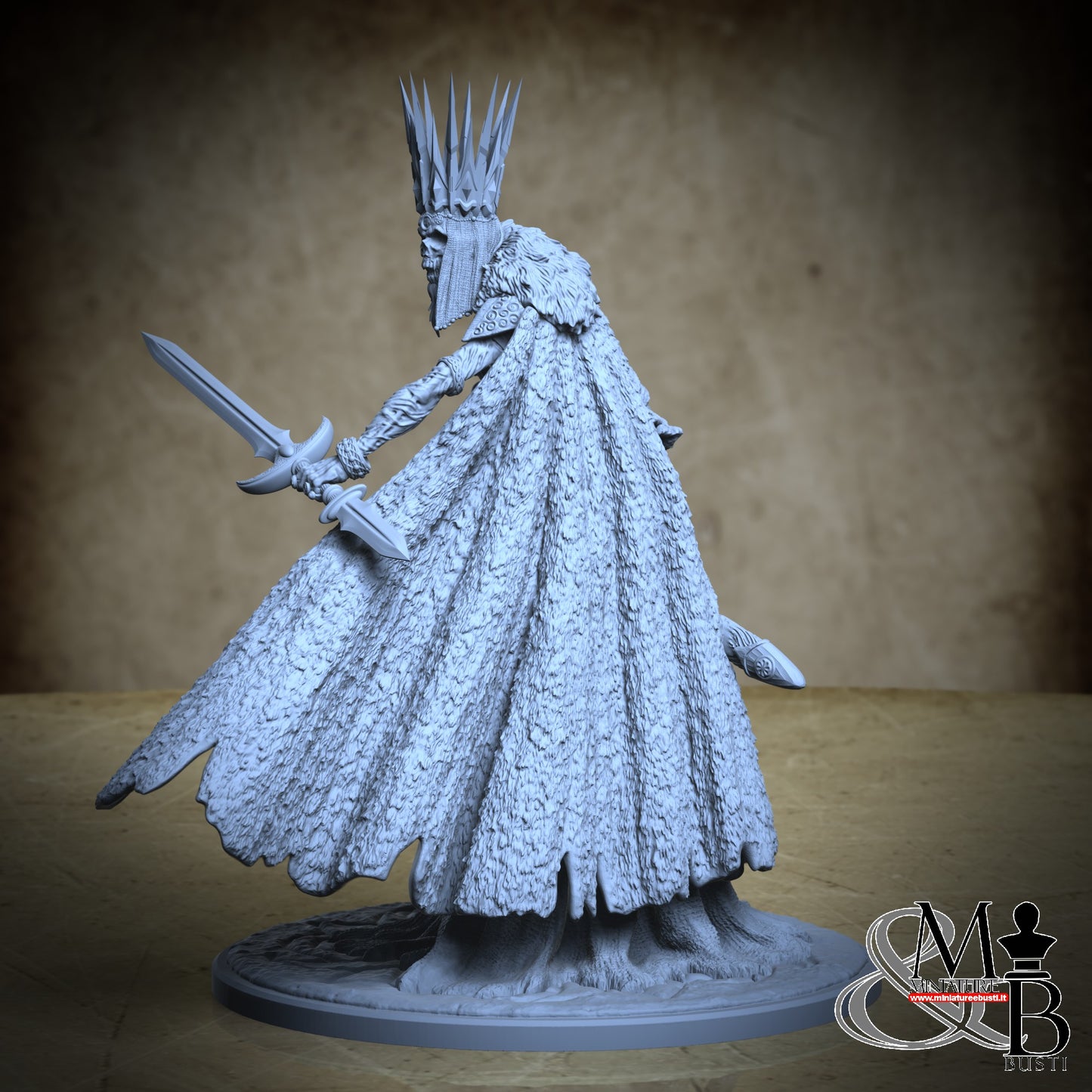 The crown prince diorama - King