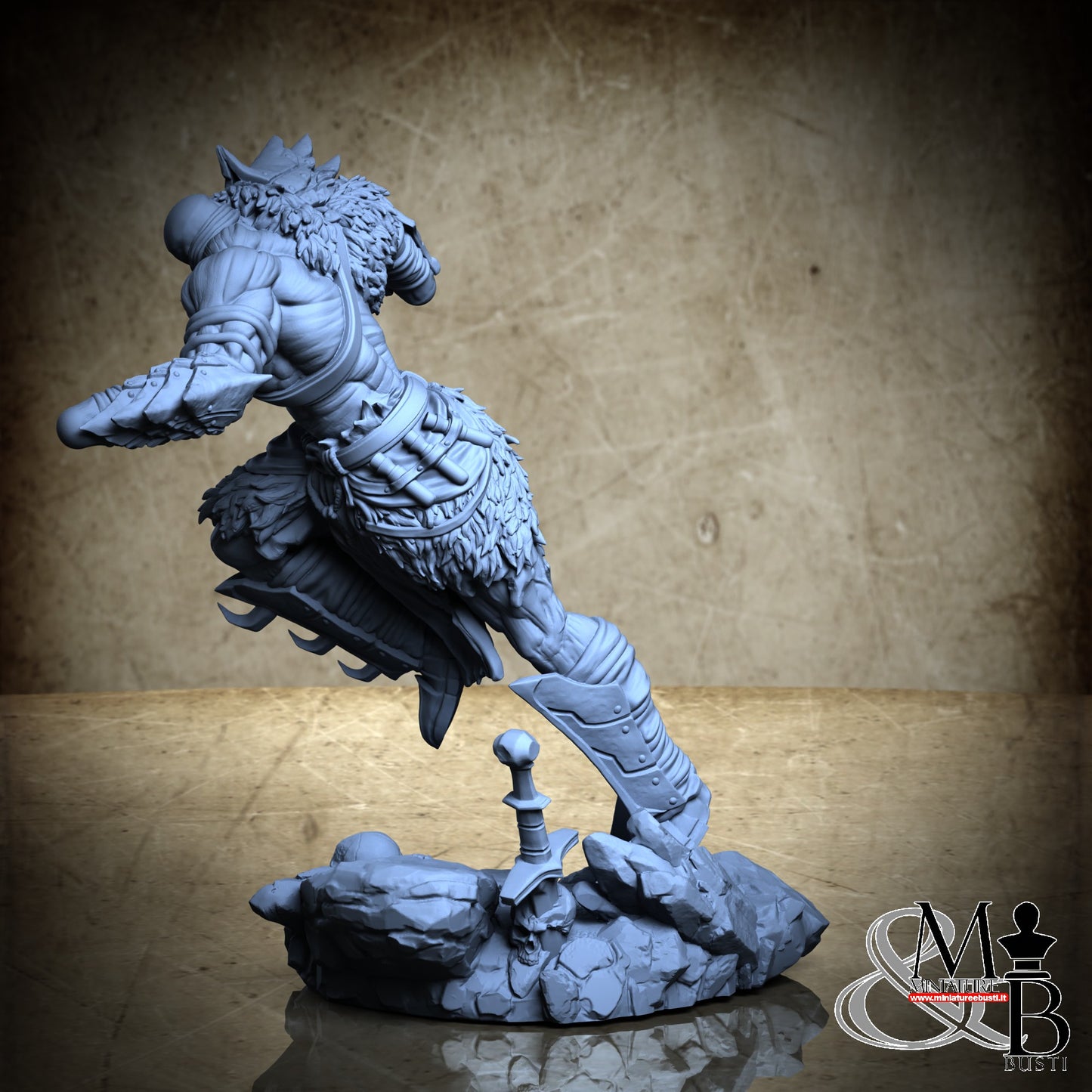 Voidblood Kinhunter Modular - Pose 1 Modular Scenic Base