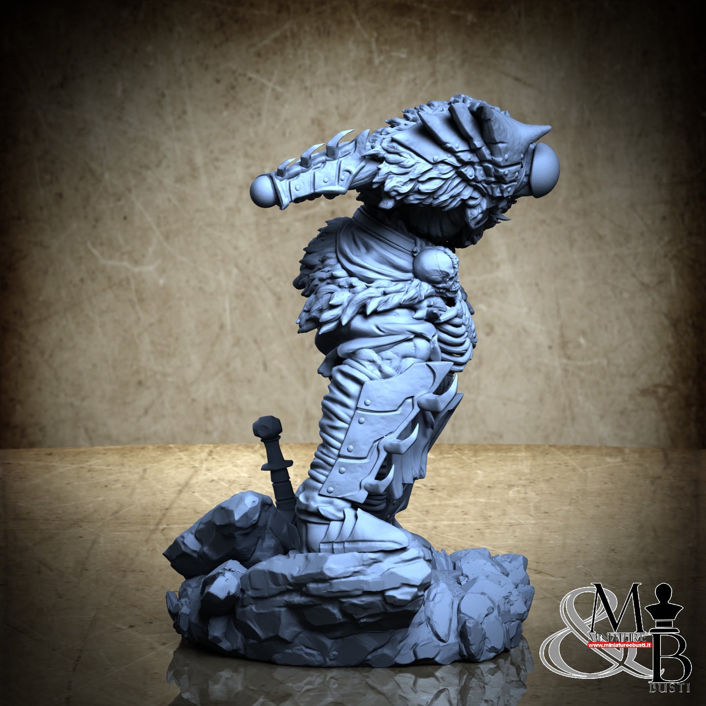 Voidblood Kinhunter Modular - Pose 3 Modular Scenic Base