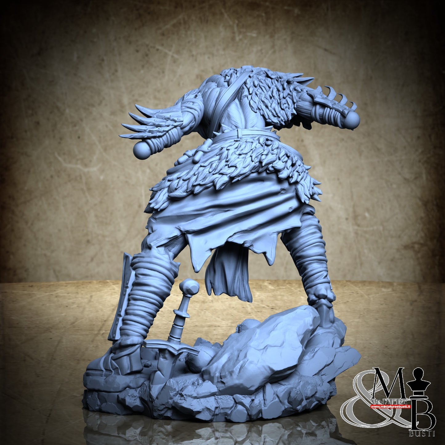 Voidblood Kinhunter Modular - Pose 3 Modular Scenic Base