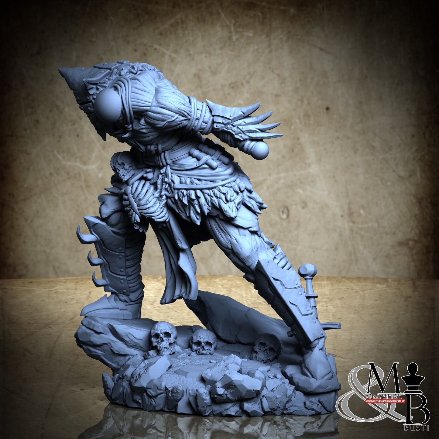Voidblood Kinhunter Modular - Pose 3 Modular Scenic Base