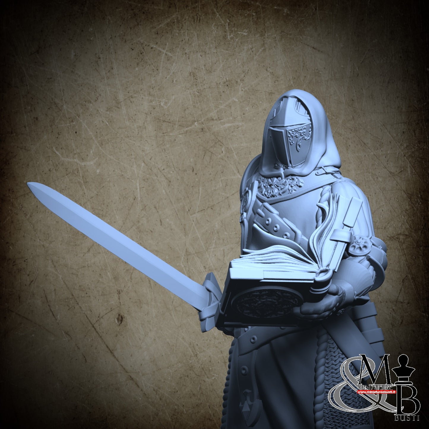 The crusaders - Knight with Book