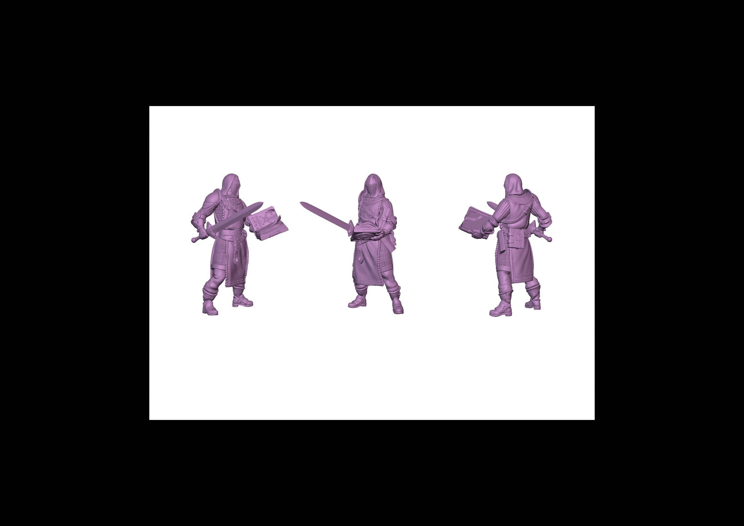 The crusaders - Knight with Book