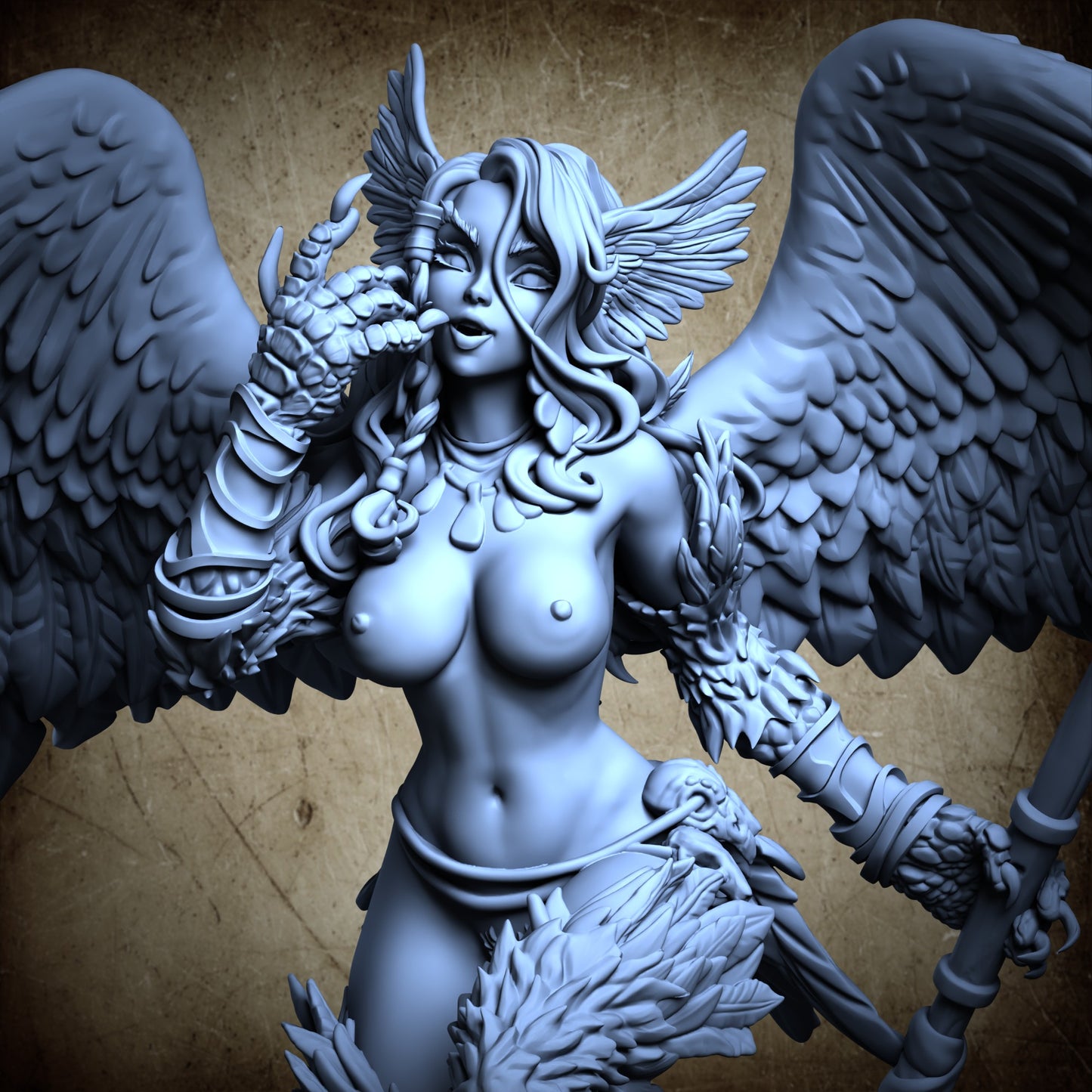 Hunter Harpy Kyrin - NSFW
