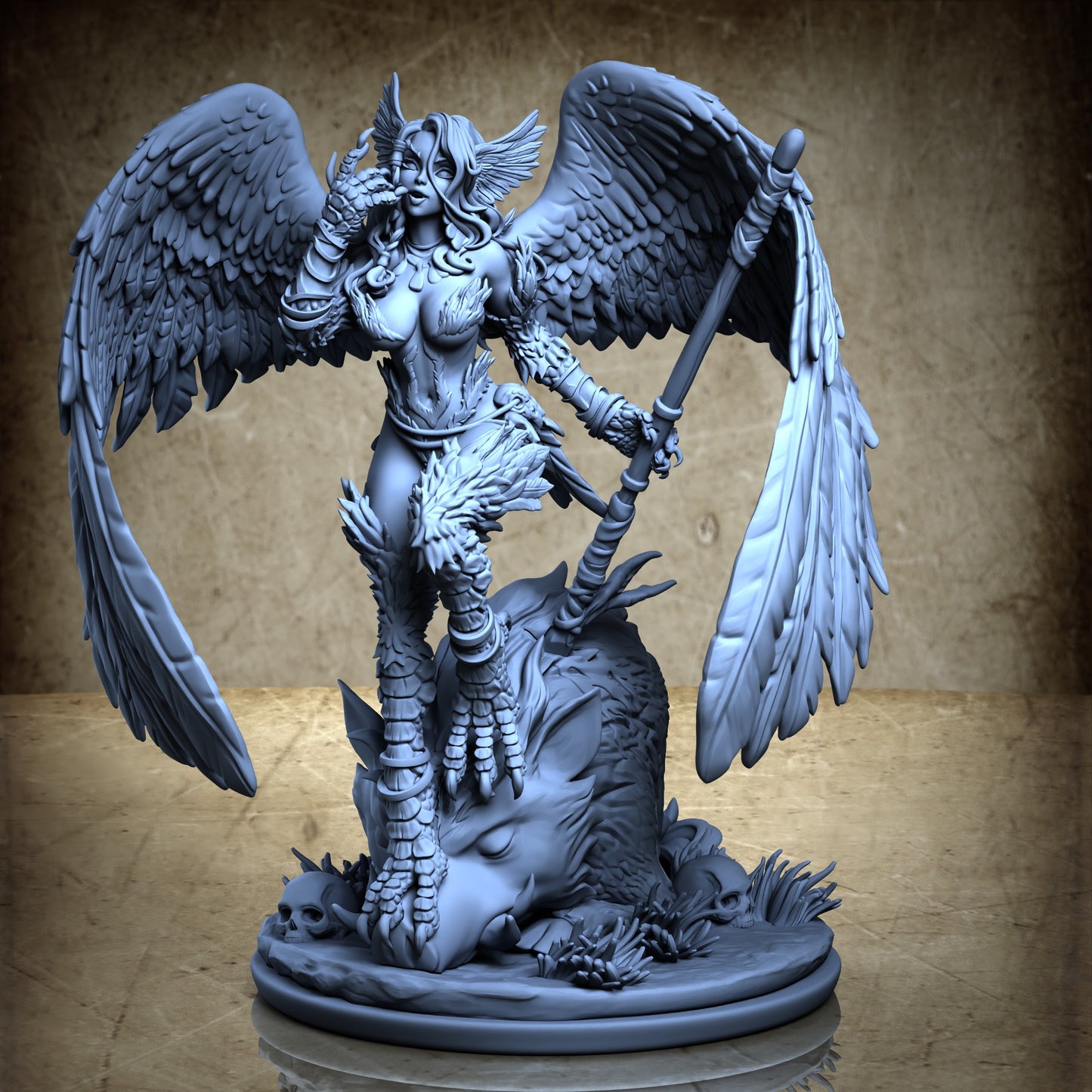 Hunter Harpy Kyrin - SFW