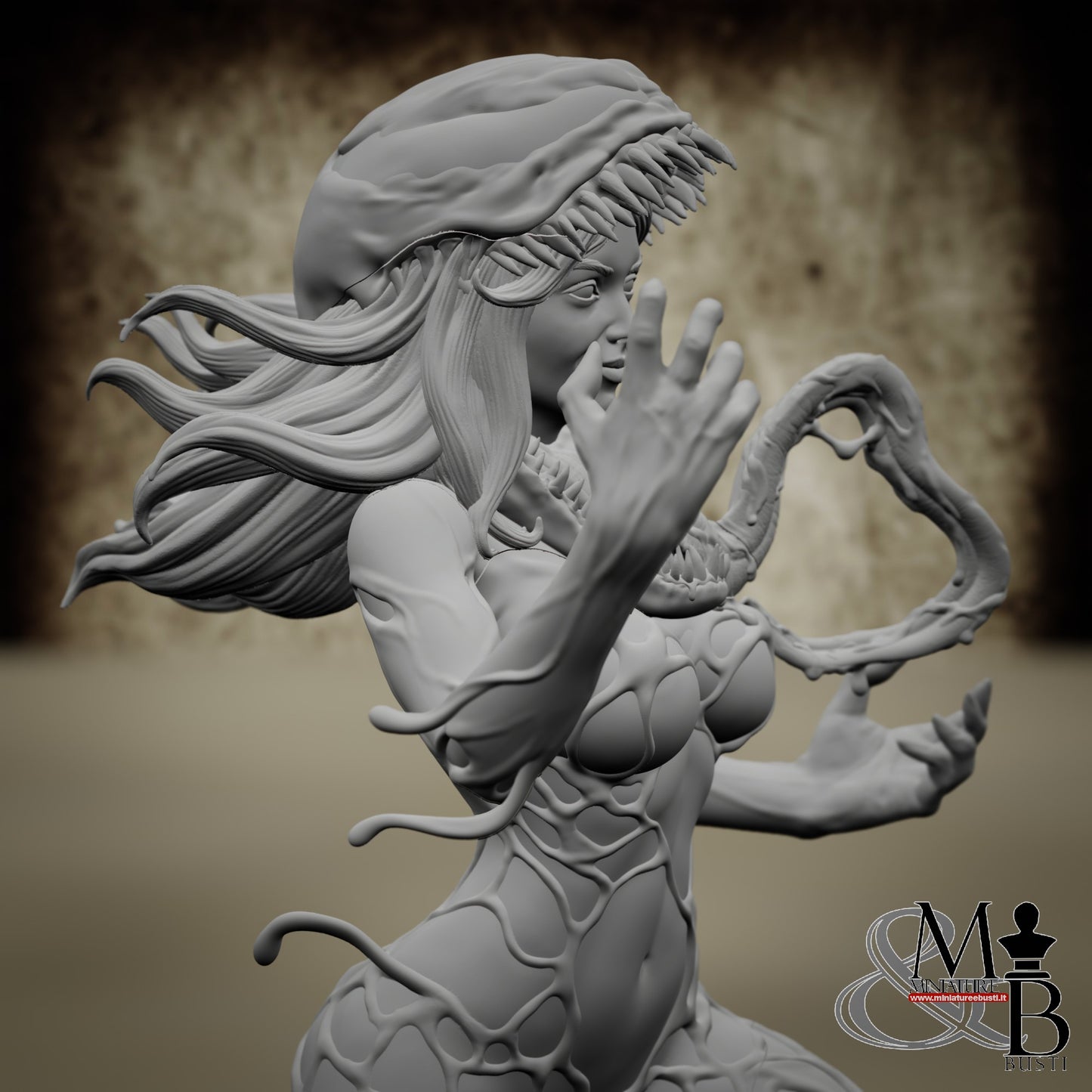Lady with symbiote - SFW