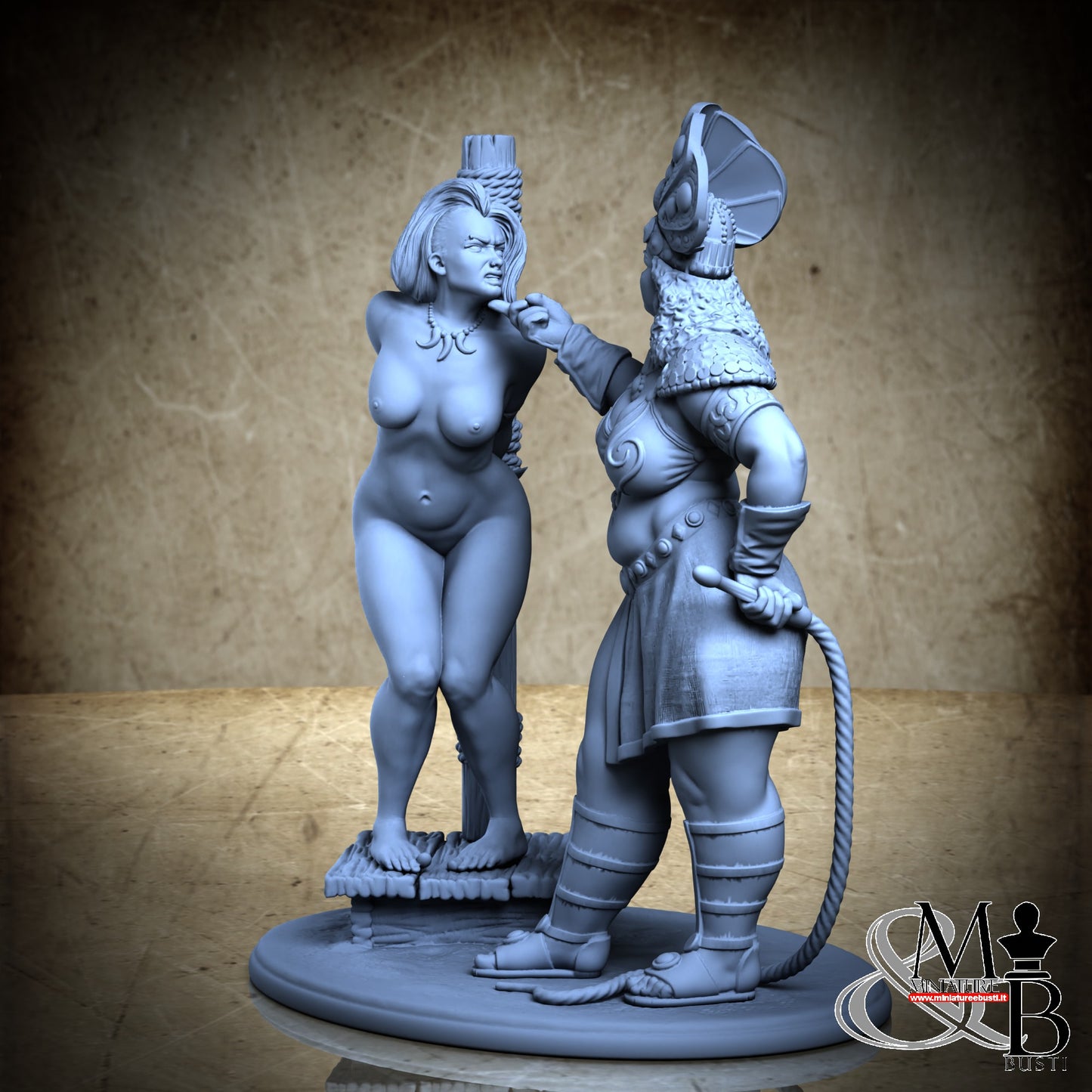 The last day of the slavetrader diorama - Diorama NSFW