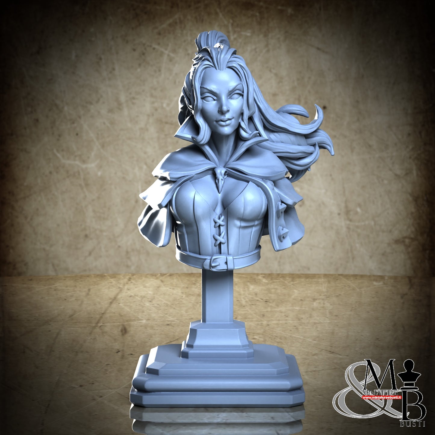 Laura The Treasure Hunter Bust