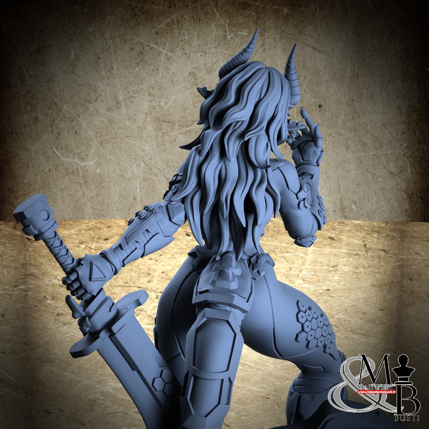 Cyberpunk Oni Linn - NSFW no mask
