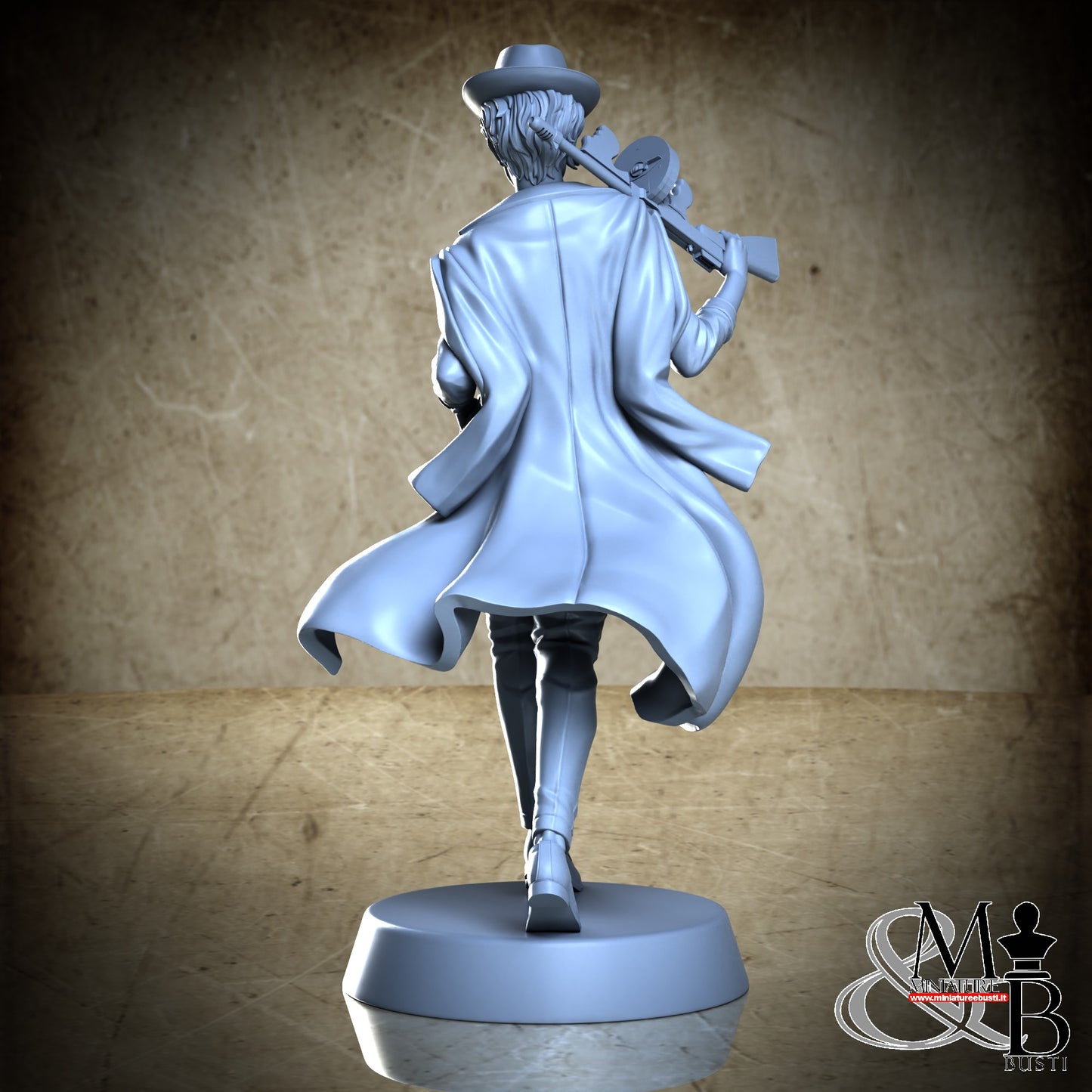 Mafia Girl - Coat and Fedora