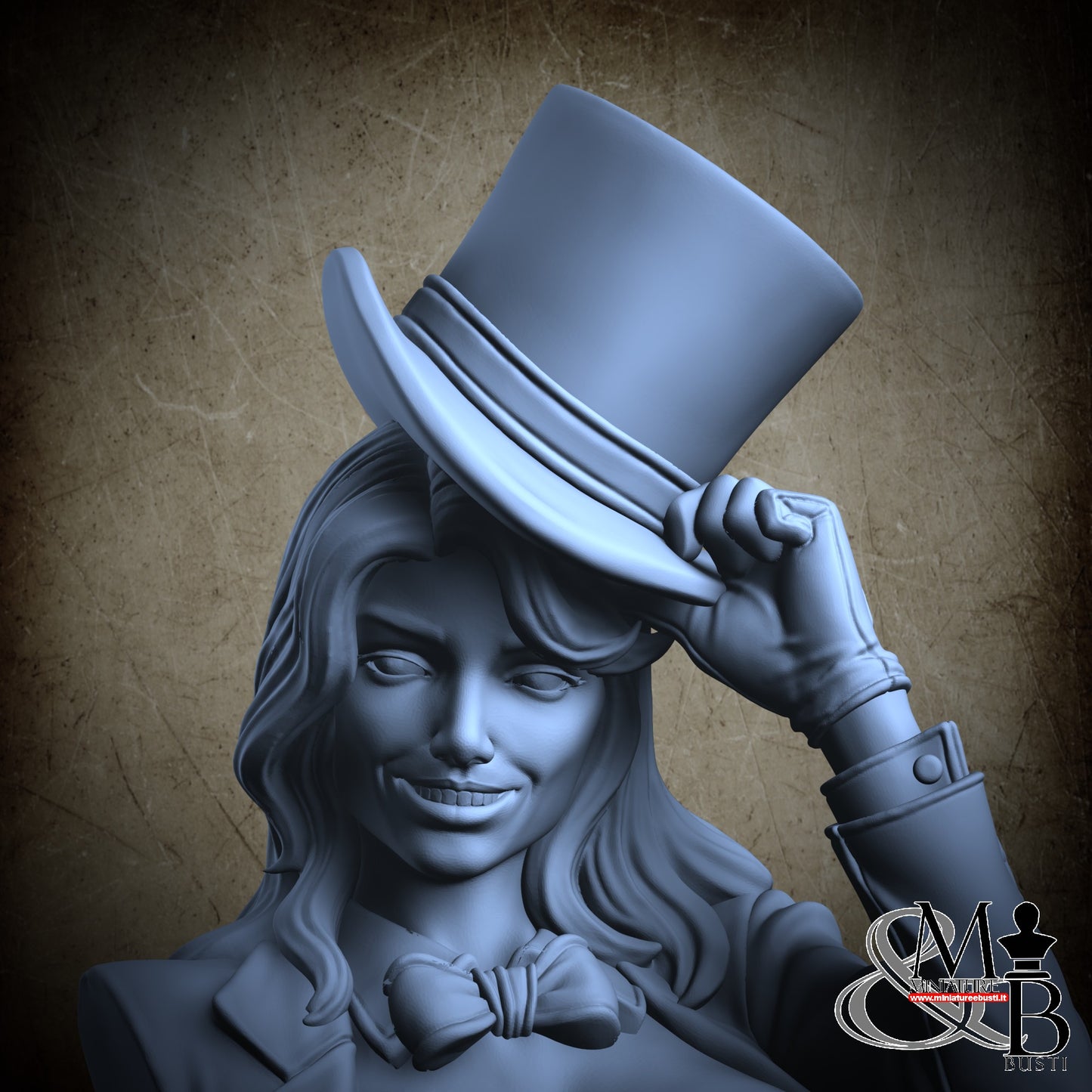 Magician Bust - Nude 2