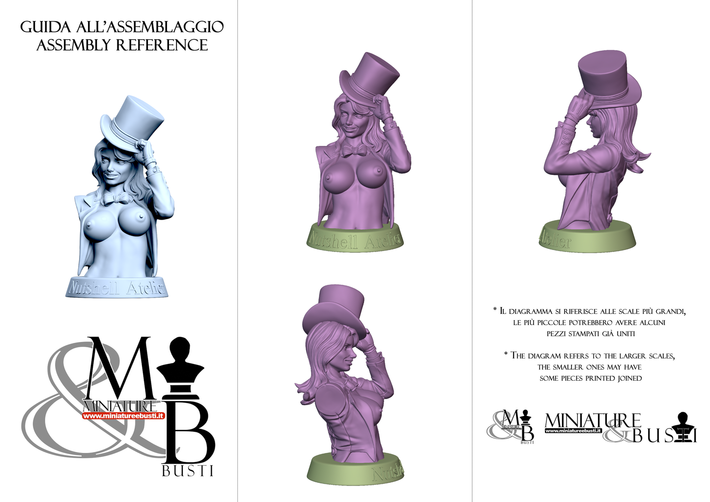 Magician Bust - Nude 2