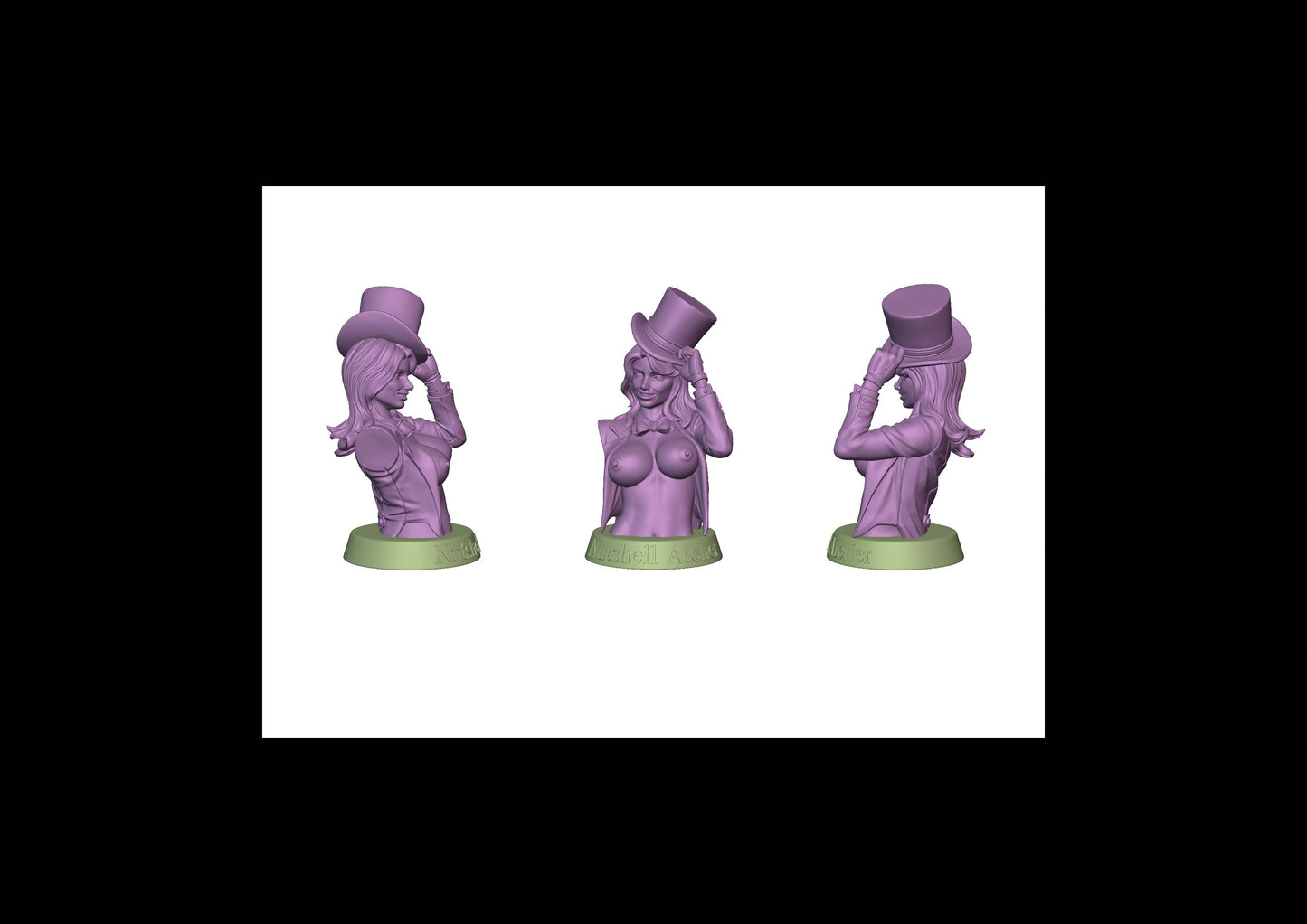 Magician Bust - Nude 2