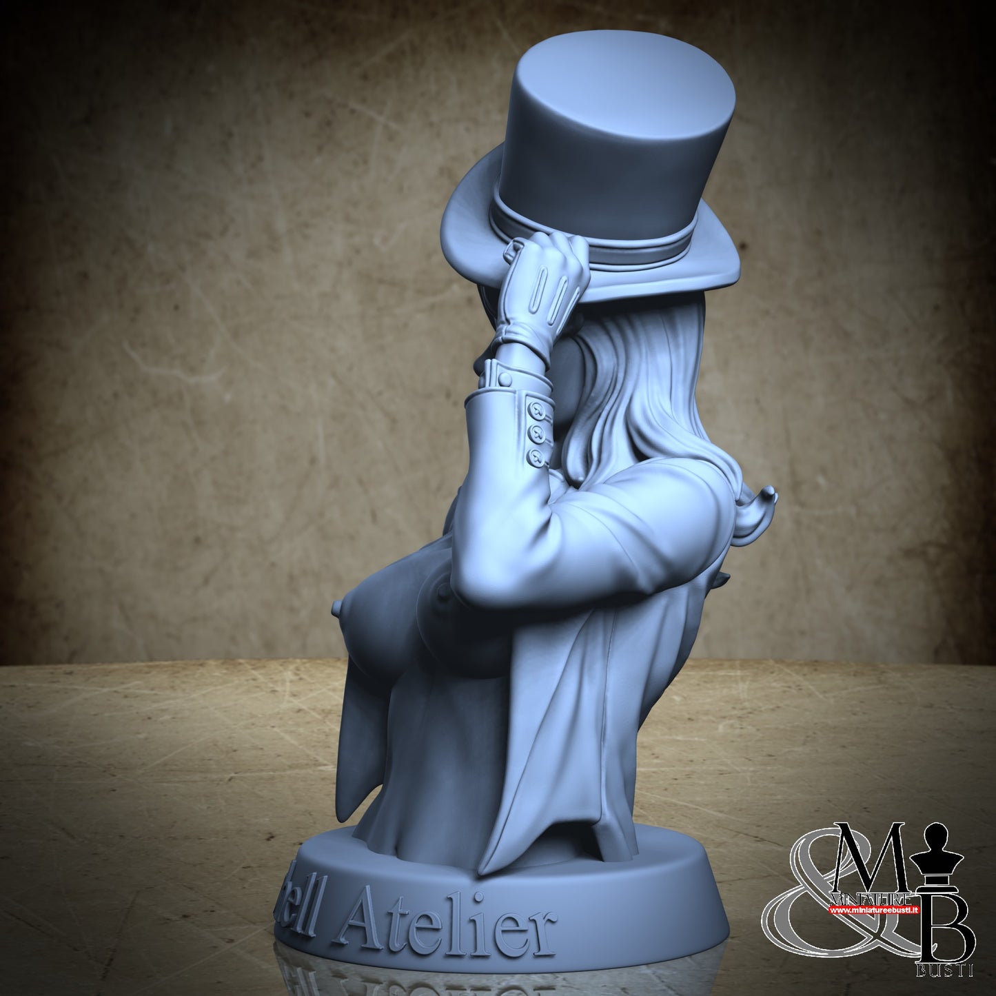 Magician Bust - Nude 2