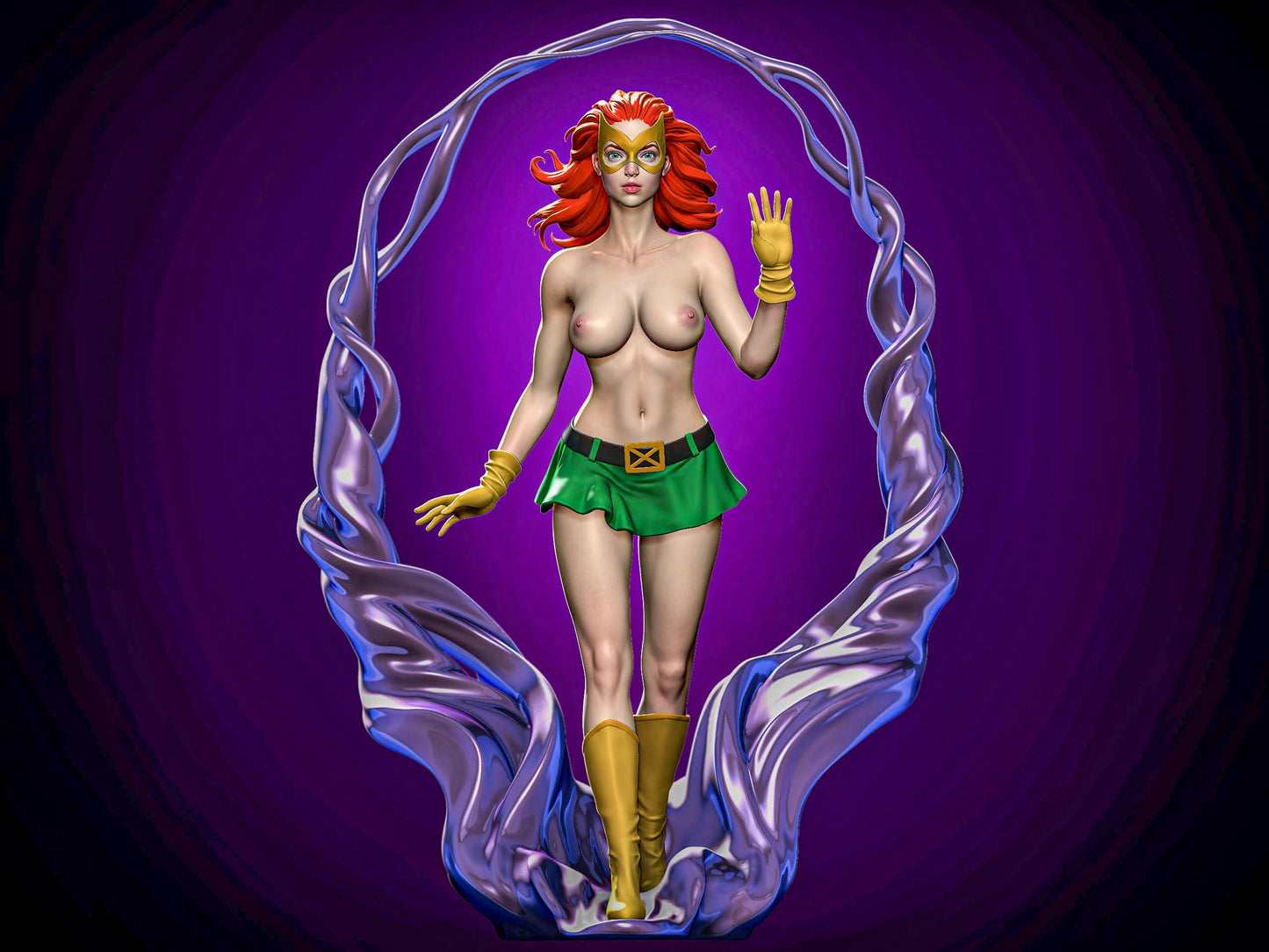 Super Heroin with powers - NSFW