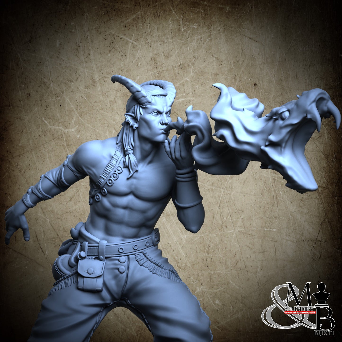 Chaval Tiefling Male - Pose 1
