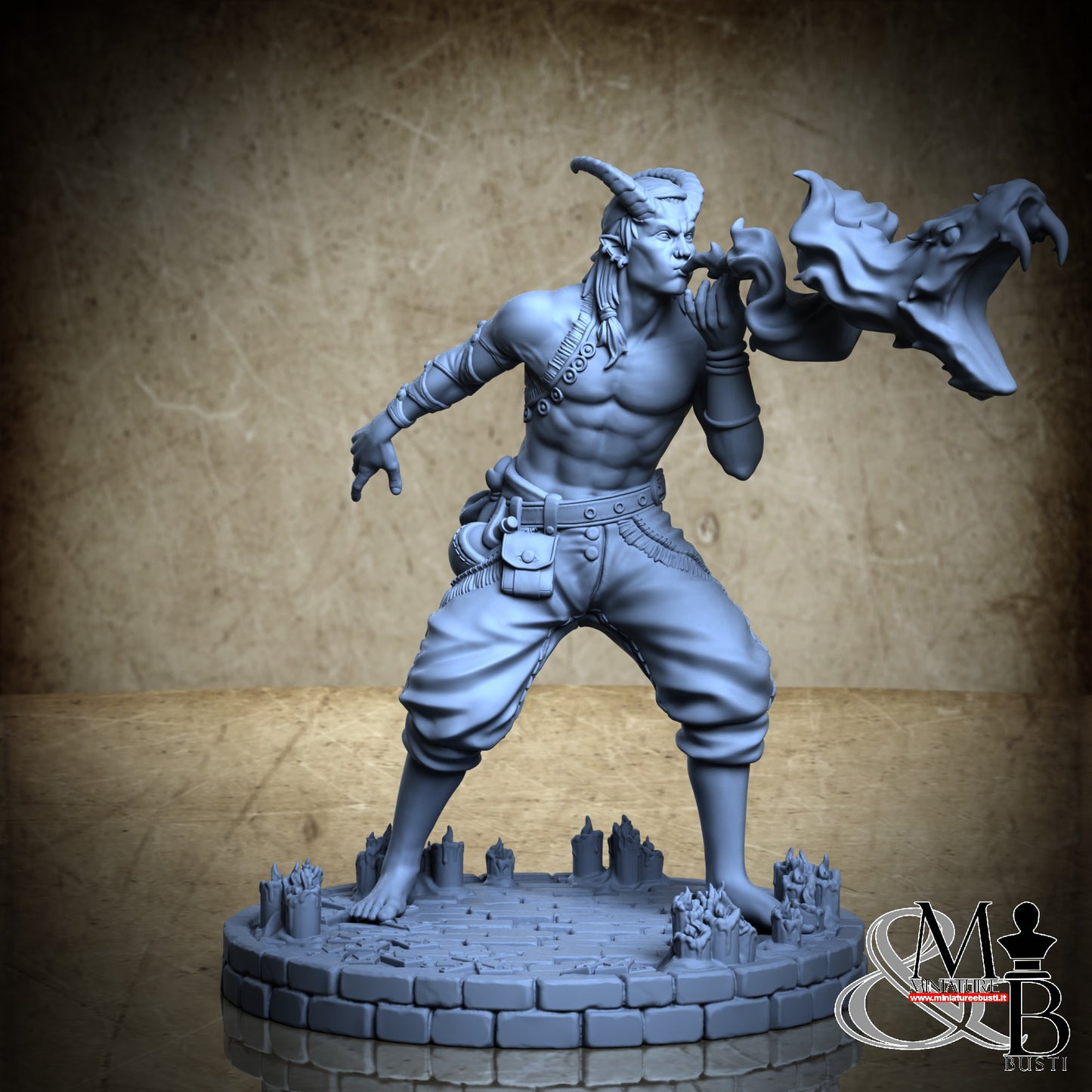 Chaval Tiefling Male - Pose 1