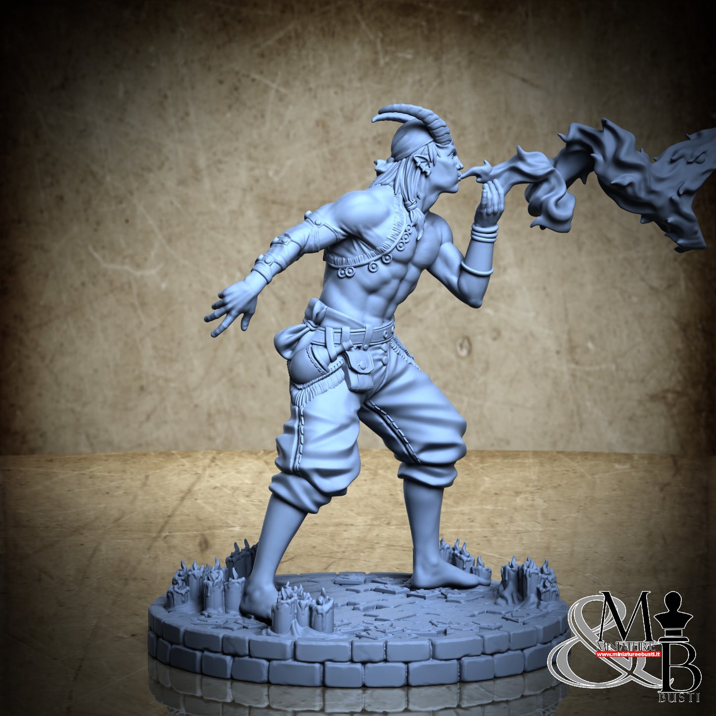 Chaval Tiefling Male - Pose 1