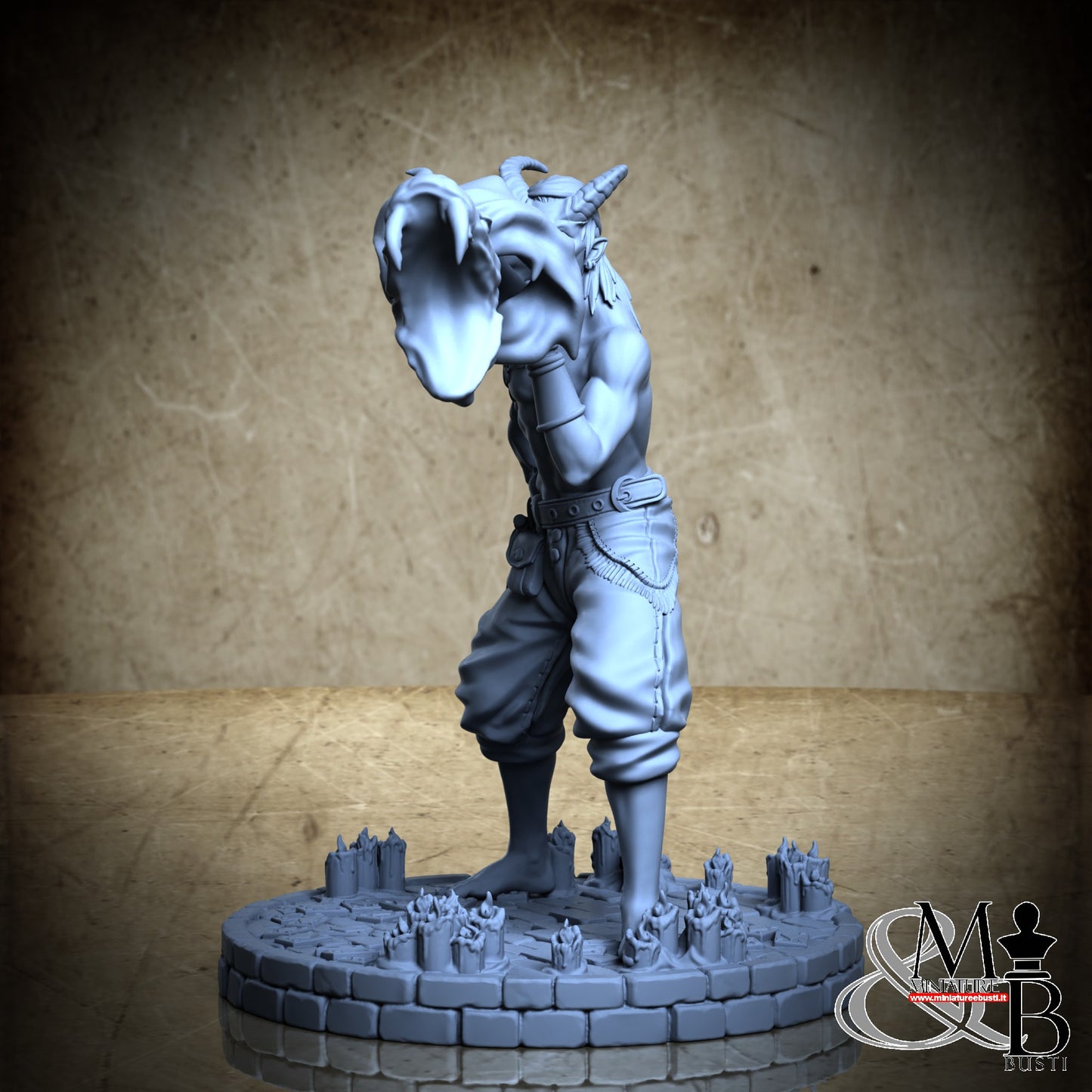 Chaval Tiefling Male - Pose 1