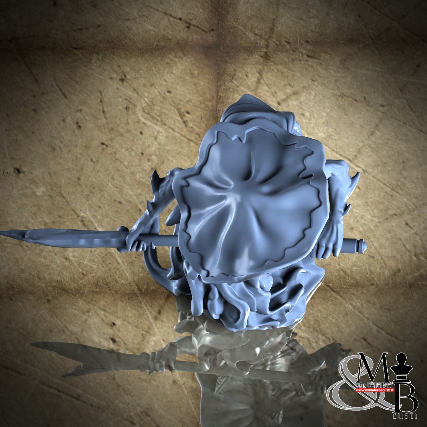 Underwater Sentinels - Man-o-War guardian defense pose