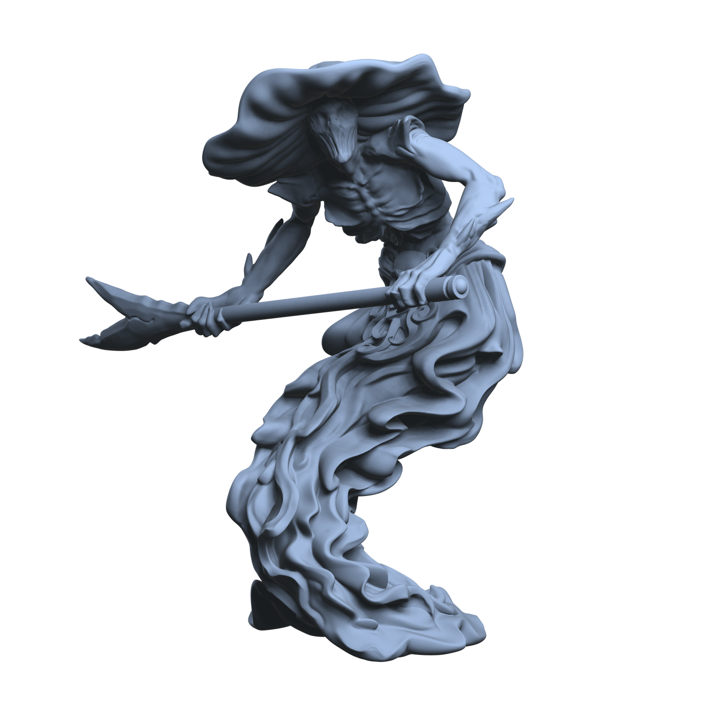 Underwater Sentinels - Man-o-War guardian defense pose