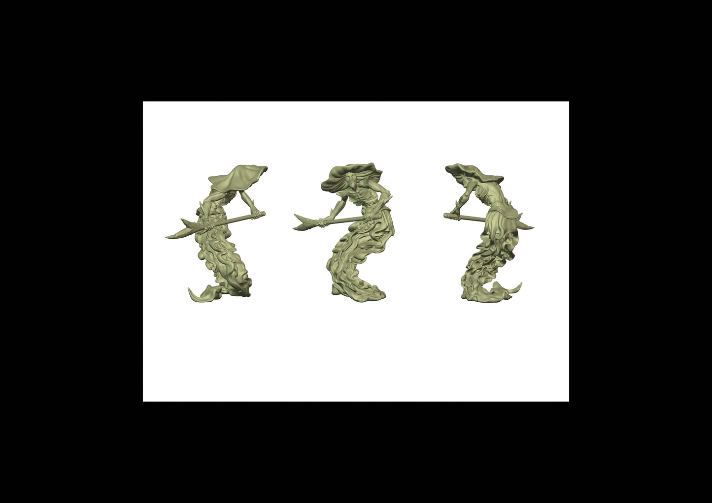 Underwater Sentinels - Man-o-War guardian defense pose