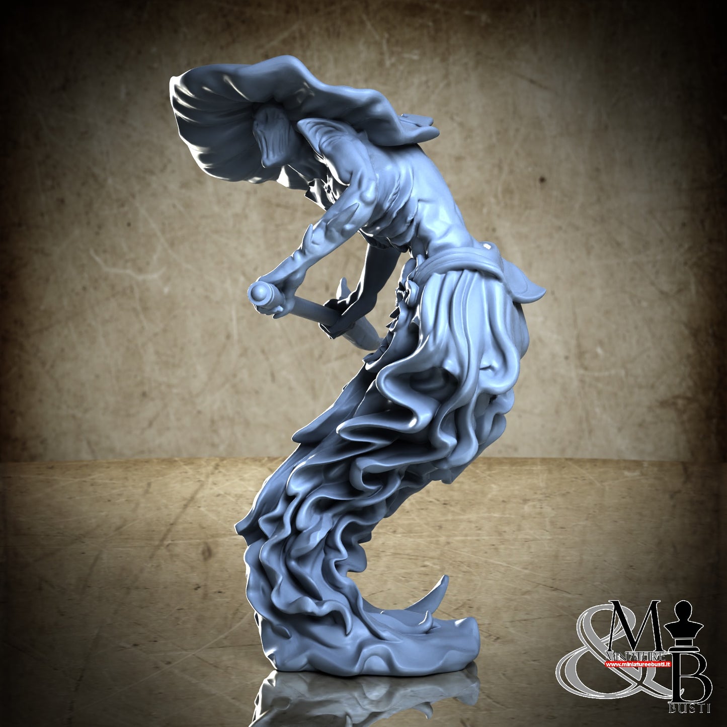 Underwater Sentinels - Man-o-War guardian defense pose