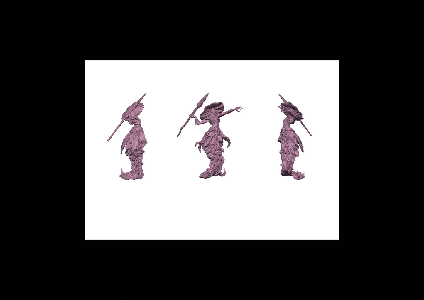 Underwater Sentinels - Man-o-War guardian attack pose