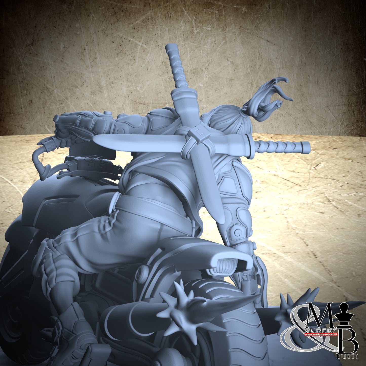 Mantis Takeshi biker - Base Model