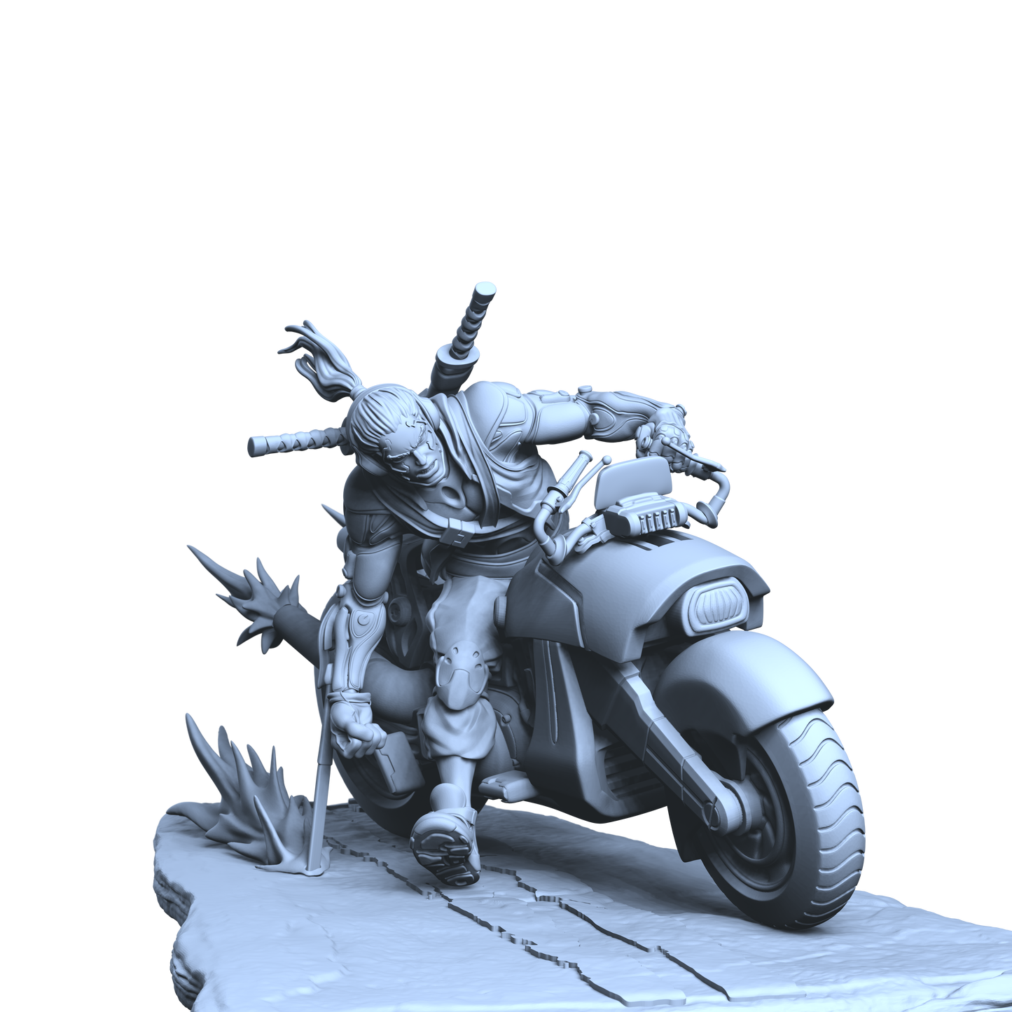 Mantis Takeshi biker - Base Model
