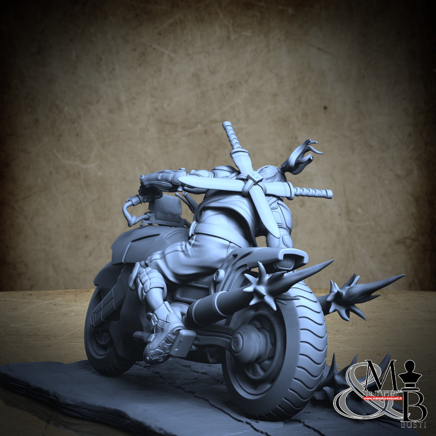 Mantis Takeshi biker - Base Model
