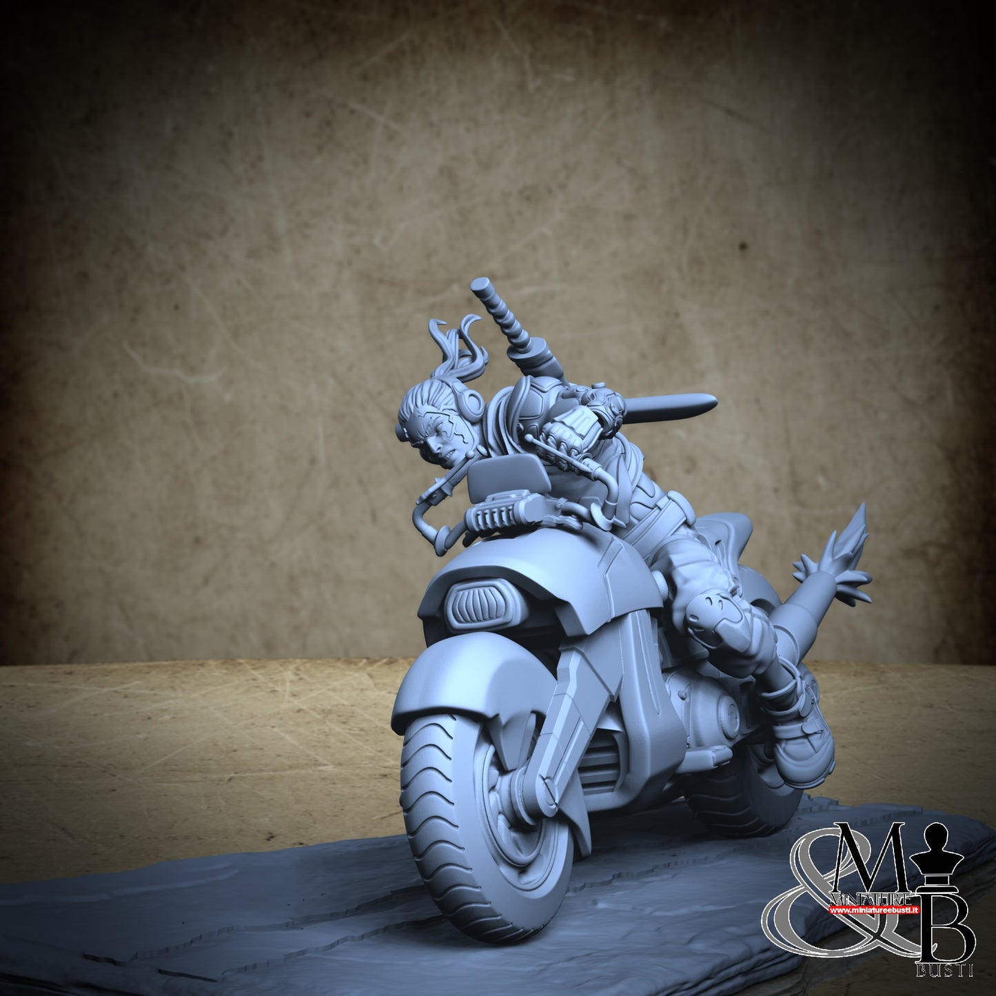 Mantis Takeshi biker - Base Model